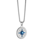 Load image into Gallery viewer, Multi-Finish Stainless Steel Northern Star Necklace