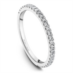 Load image into Gallery viewer, Lady's White Gold Prong Set Diamonds Band
Diamond Shape: Round