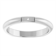 White Gold Solitaire Engagement Ring Mount
Fits Centre: ct Stone
Sha
