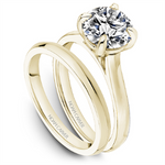 Load image into Gallery viewer, Yellow Gold Solitaire Mount
