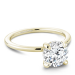 Load image into Gallery viewer, Yellow Gold Solitaire Diamond Semi-Mount