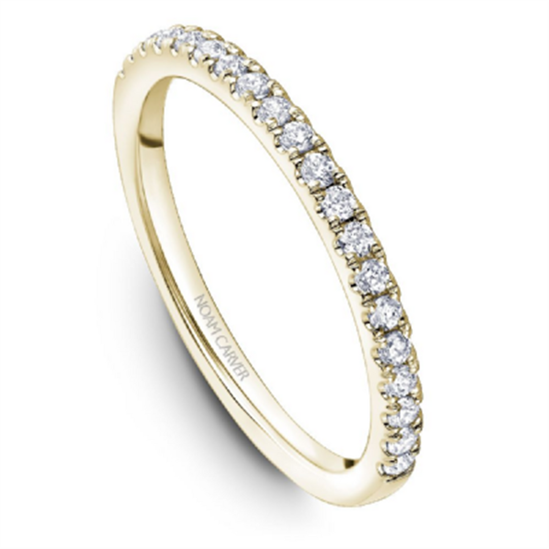 Lady's Yellow Gold Prong Set Diamonds Band
Diamond Shape: Round