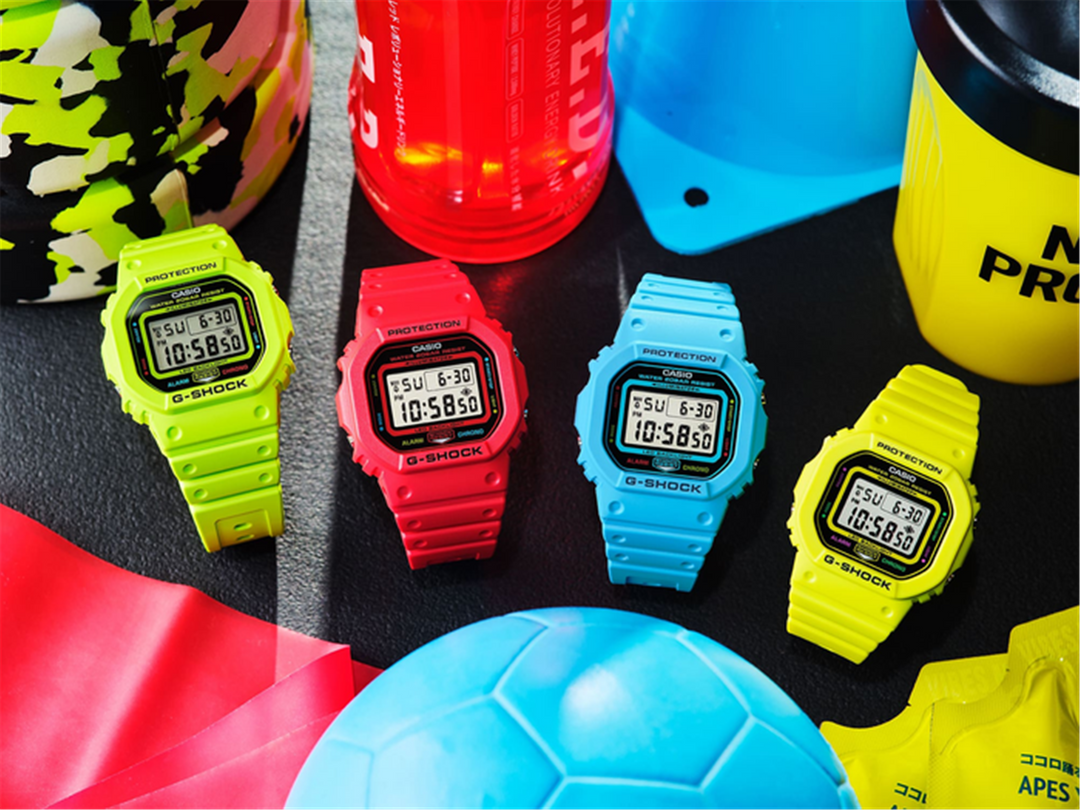 GSHOCK Unisex Resin Digital Sport Watch with Blue Dial
Collection: