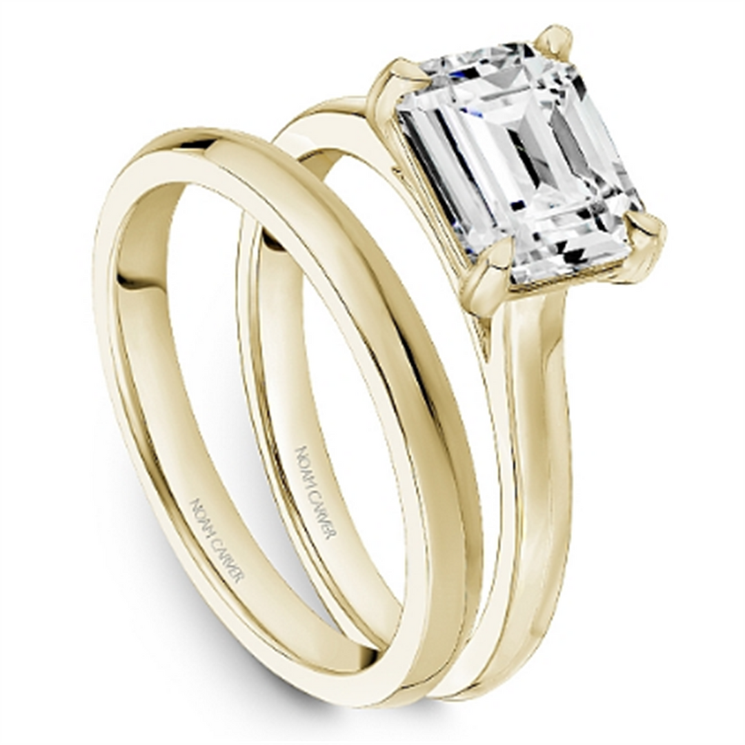 Yellow Gold Solitaire Mount