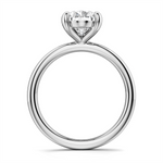 Load image into Gallery viewer, White Gold Solitaire Engagement Ring Mount
Fits Centre: 2.00ct Pear S