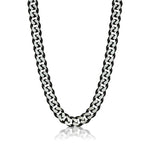 Load image into Gallery viewer, Black Stainless Steel 
Length: 24&quot;
