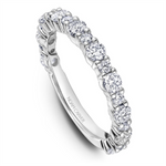 Load image into Gallery viewer, Lady&#39;s White Gold Prong Set Diamonds Band
Diamond Shape: Round
