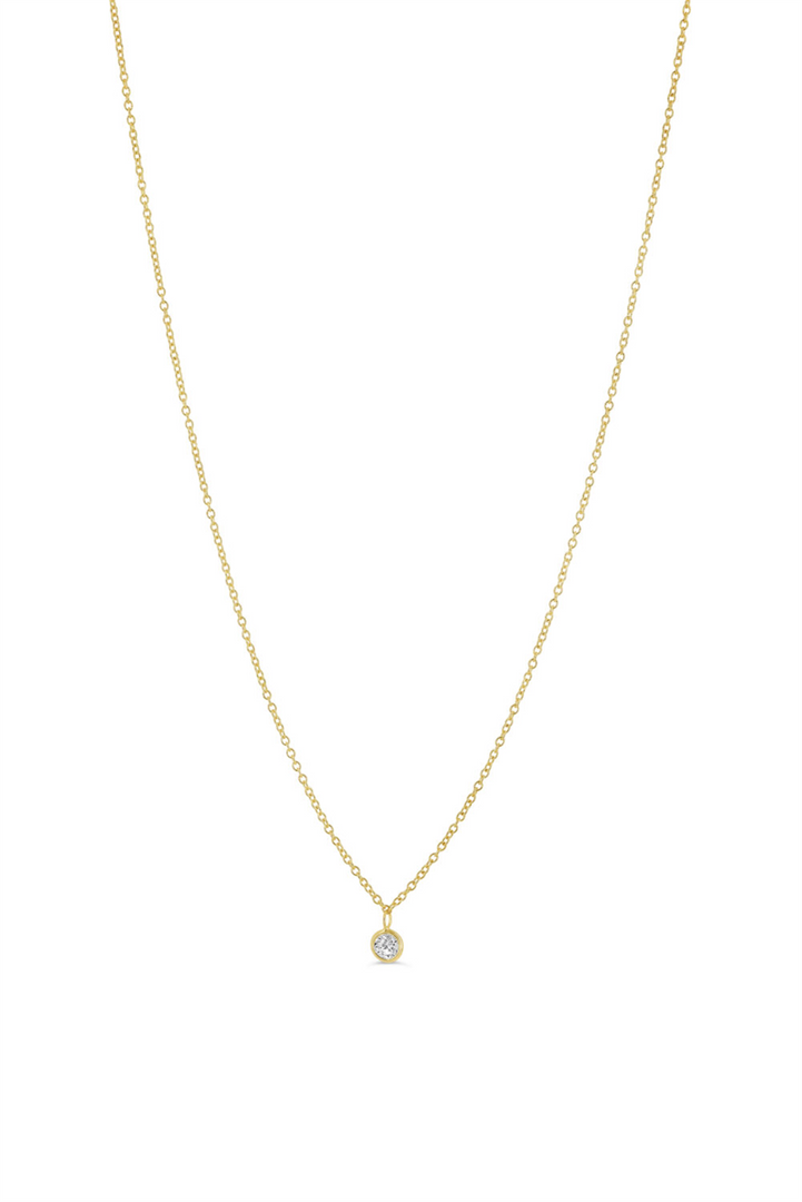 10K Yellow Gold Lab Diamond Round Polished Pendant Necklace

PENDANT