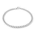 Load image into Gallery viewer, Reversible Gold &amp; Steel Stainless Steel Curb Anklet 
Length: 9&quot;
Widt
