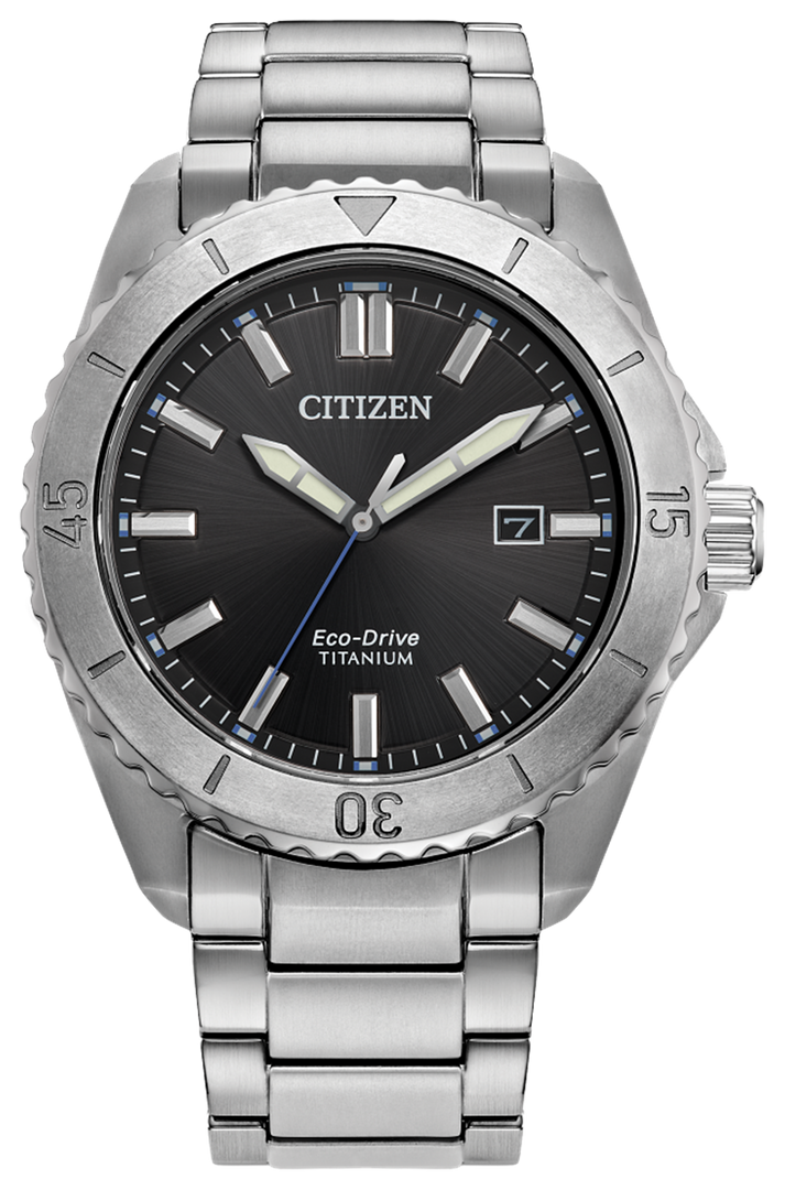 CITIZEN Men's Titanium Eco-Drive Dress Watch with Black Dial
Collecti