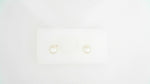 Load image into Gallery viewer, 14K White Gold Round Pearls Stud Earrings