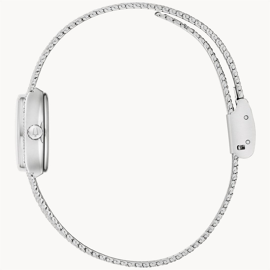 BULOVA Lady's Stainless Steel Quartz Dress Watch with Blue Dial
Colle