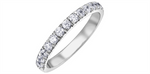 Load image into Gallery viewer, Lady&#39;s 14K White Gold Prong Set Diamonds Band
Diamond Shape: Round
