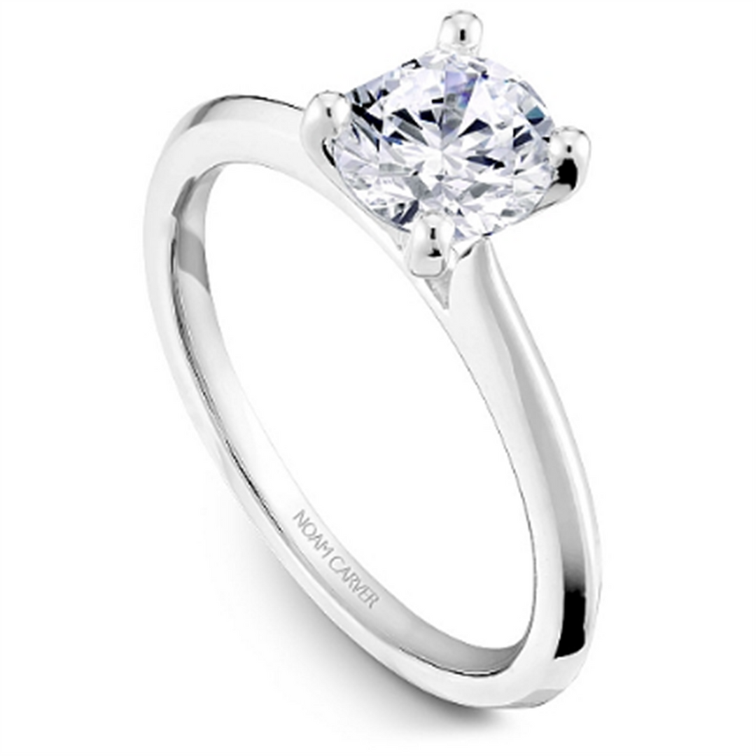 White Gold Solitaire Mount