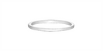 Load image into Gallery viewer, Lady&#39;s 10K White Gold Flat Band
