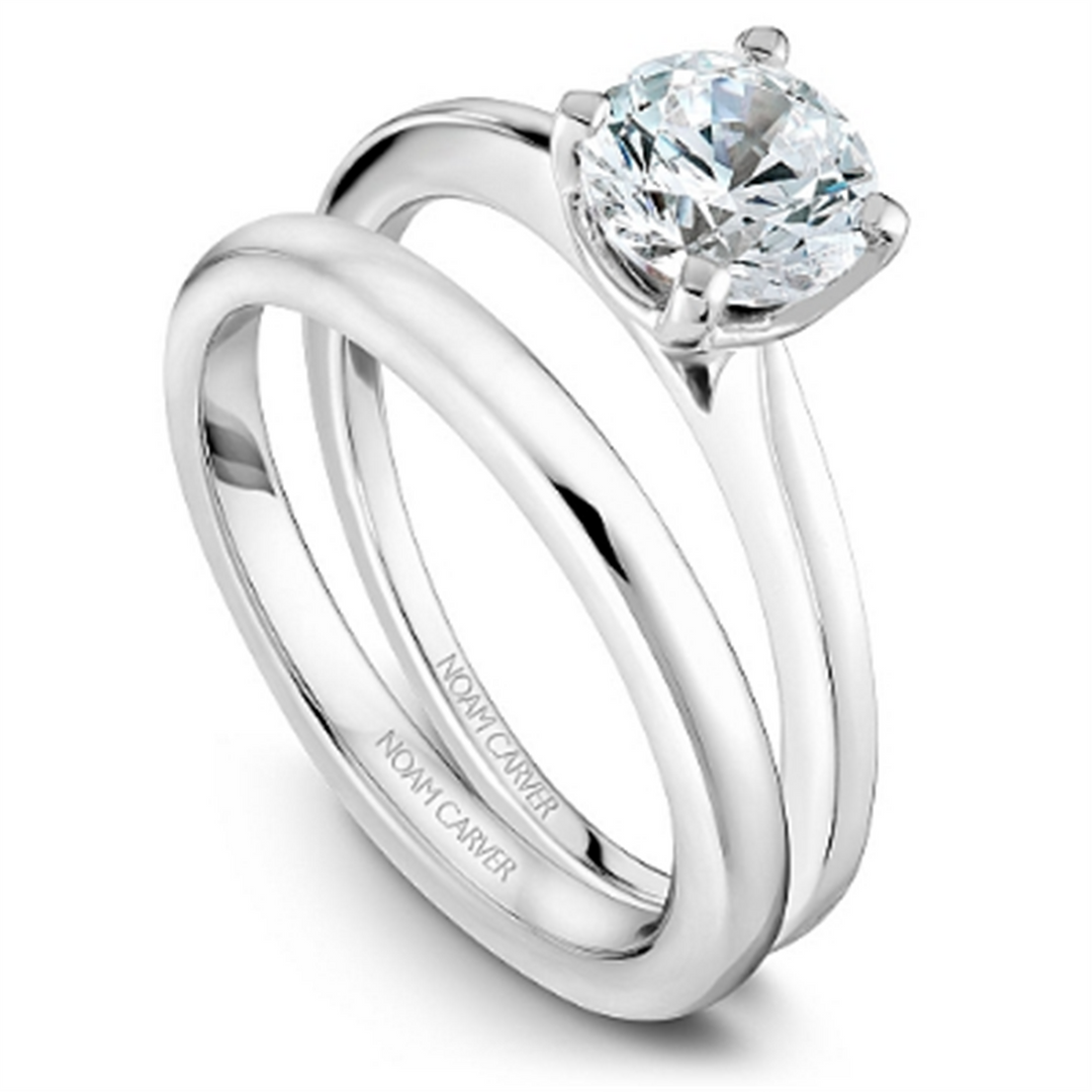 White Gold Solitaire Mount