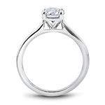 Load image into Gallery viewer, White Gold Solitaire Mount
