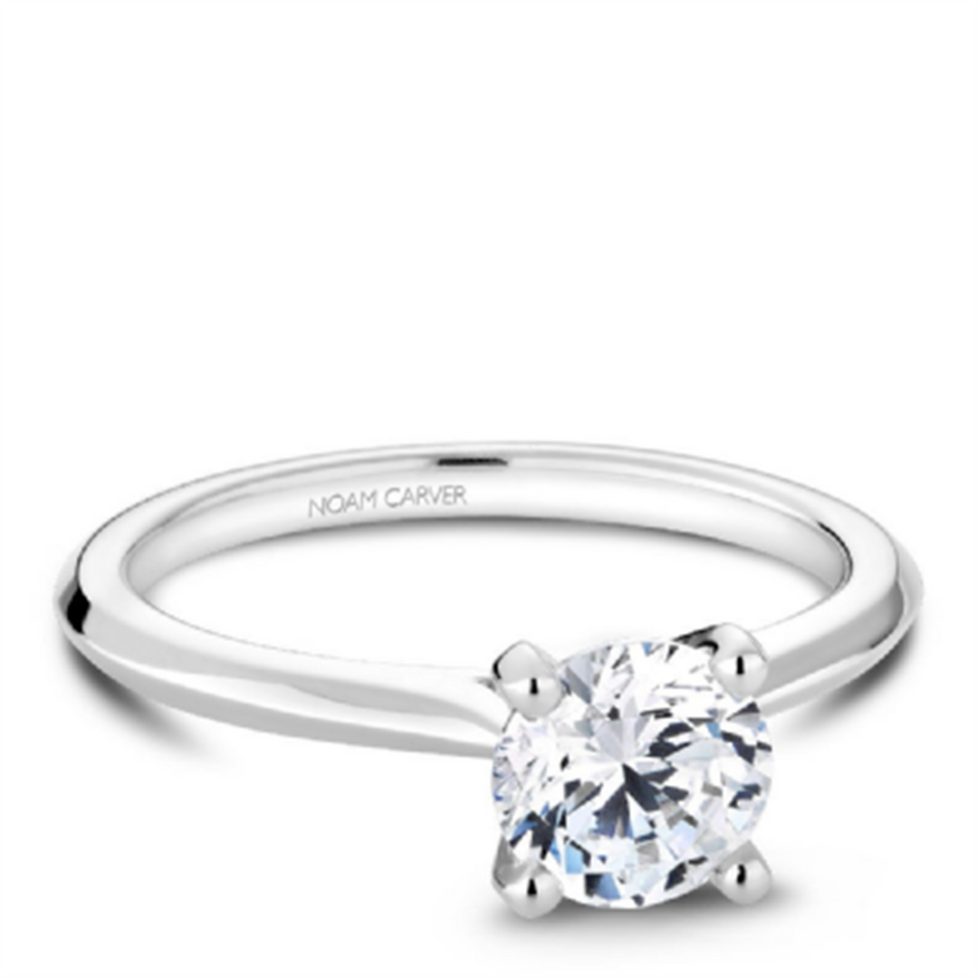 White Gold Solitaire Mount