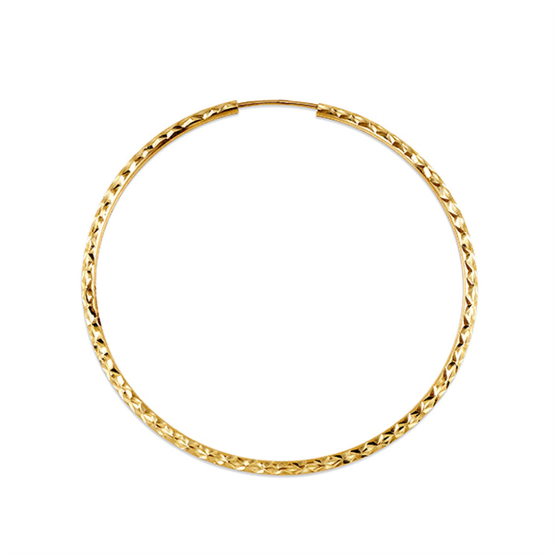 10K Yellow Gold Diamond Cut Sleeper Earrings
Collection: Dazzles
Dim