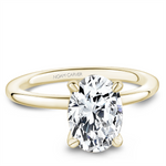 Load image into Gallery viewer, Yellow Gold Solitaire Mount