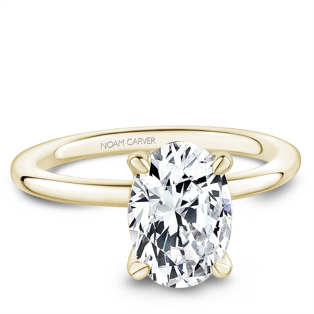 Yellow Gold Solitaire Mount