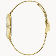 BULOVA Lady's Stainless Steel Quartz Dress Watch with Gold Dial
Colle