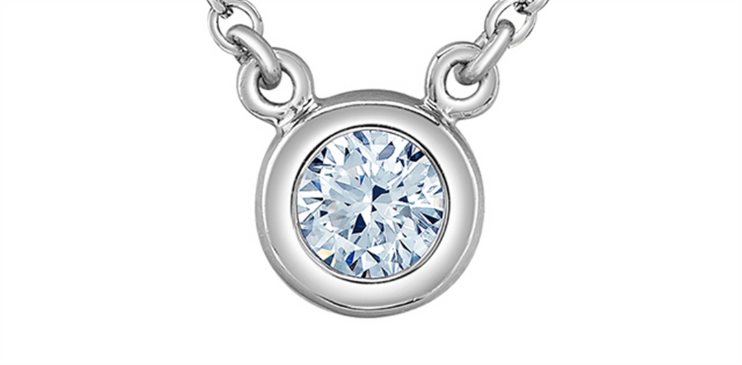 White Sterling Silver Round Polished Pendant Necklace

PENDANT
Ston