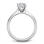 Load image into Gallery viewer, White Gold Solitaire Mount