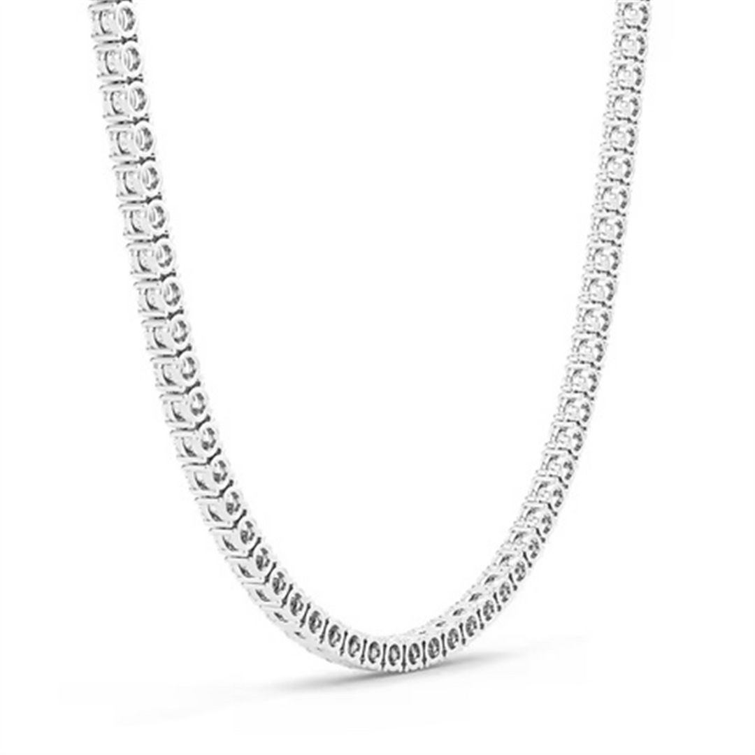 10K White Gold Lab Diamonds Tennis Necklace

Total Diamonds: 13.4ctt