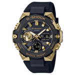 Load image into Gallery viewer, GSHOCK Men&#39;s Resin/Stainless Steel Solar Sport Watch with Black Dial
