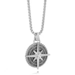 Load image into Gallery viewer, Multi-Finish Stainless Steel Northern Star Necklace
