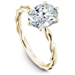 Load image into Gallery viewer, Yellow Gold Solitaire Mount
