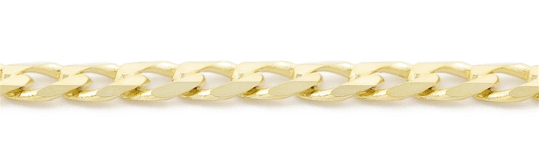 10K Yellow Gold Curb Chain 
Length: 22"