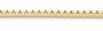 Load image into Gallery viewer, 10K Yellow Gold Solid Box Chain
Length: 20&quot;
Width: 0.9mm
