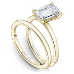 Load image into Gallery viewer, Yellow Gold Solitaire Engagement Ring Mount
Fits Centre: 2.00ct Emera