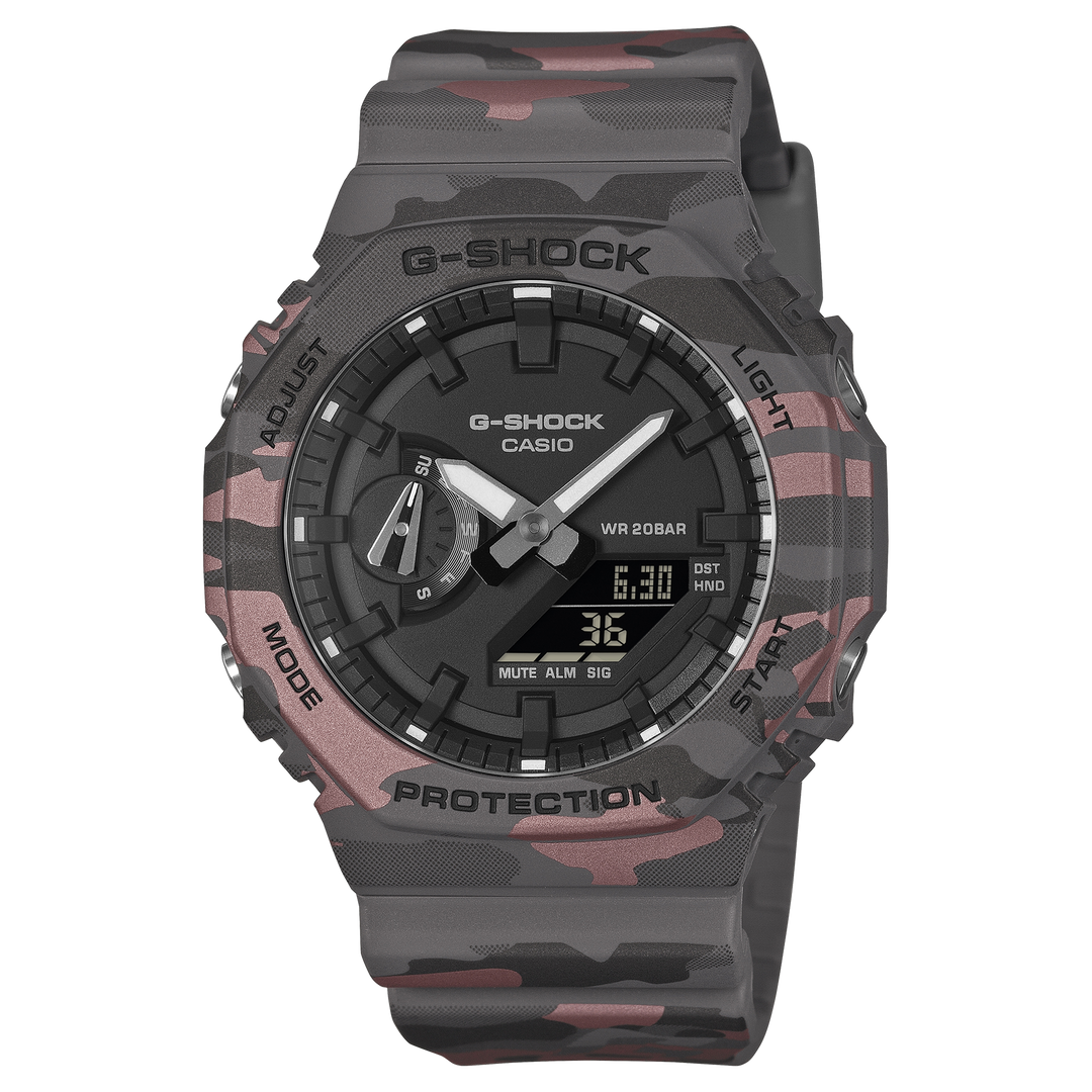 GSHOCK Men's Carbon Analogue/Digital Sport Watch with Black Dial
Coll