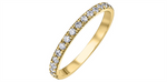 Load image into Gallery viewer, Lady&#39;s 14K Yellow Gold Prong Set Diamonds Band
Diamond Shape: Round
