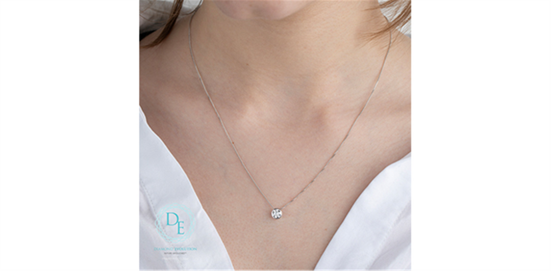 10K White Gold Lab Diamond Round Pendant Necklace

PENDANT
Total Di