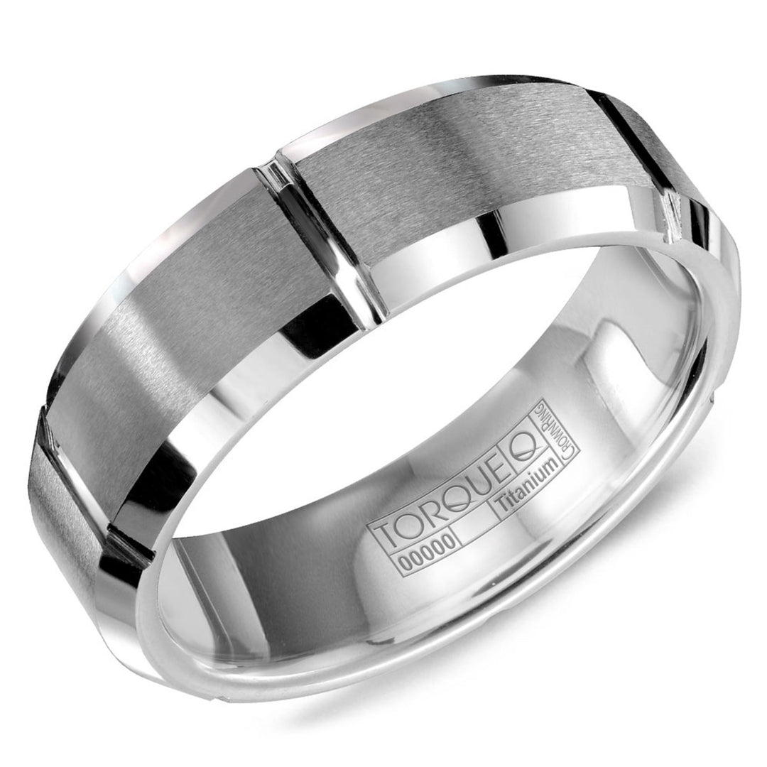 Grey Tungsten Band 
Width: 7mm