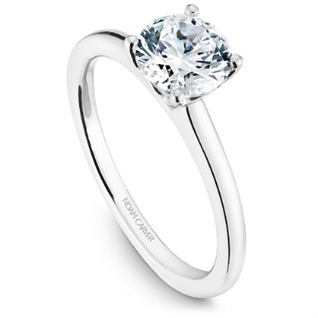 White Gold Solitaire Mount