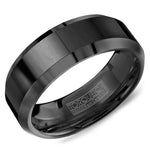 Load image into Gallery viewer, Black Ceramic Band 
Width: 8mm
