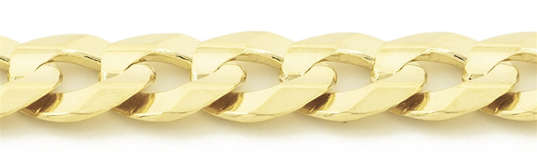 10K Yellow Gold Solid Curb Chain
Length: 20"
Width: 4.2mm