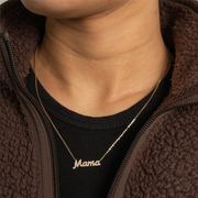10K Yellow Gold Mama Pendant Necklace

PENDANT
Dimensions: 8.3mm x