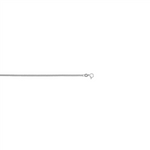 Load image into Gallery viewer, White Sterling Silver Curb Chain 
Width: 1.8mm
Length: 18"