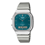 Load image into Gallery viewer, CASIO Unisex Base Metal Digital Dress Watch with Green Dial
Collectio
