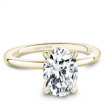 Load image into Gallery viewer, Yellow Gold Solitaire Mount
