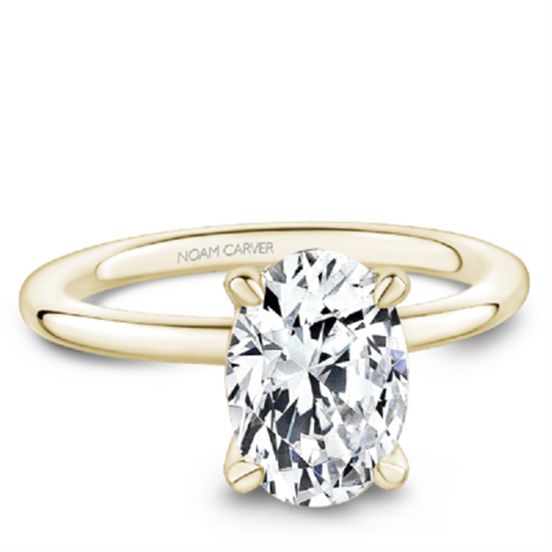 Yellow Gold Solitaire Mount