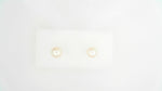 Load image into Gallery viewer, 14K Yellow Gold Round Pearls Stud Earrings