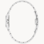 Load image into Gallery viewer, BULOVA Lady&#39;s Stainless Steel Quartz Dress Watch with Light Blue Dial
