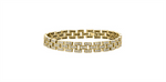 Load image into Gallery viewer, 10K Yellow Gold Diamonds Fancy Link Bracelet 
Total Diamonds: 1.75 ct
